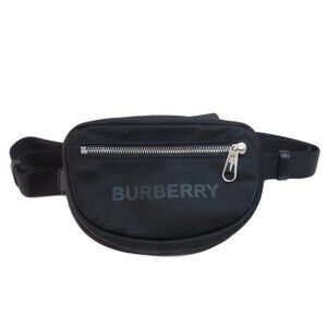 BURBERRY Black Hobo Bag